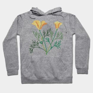 California State Flower California Poppy Hoodie